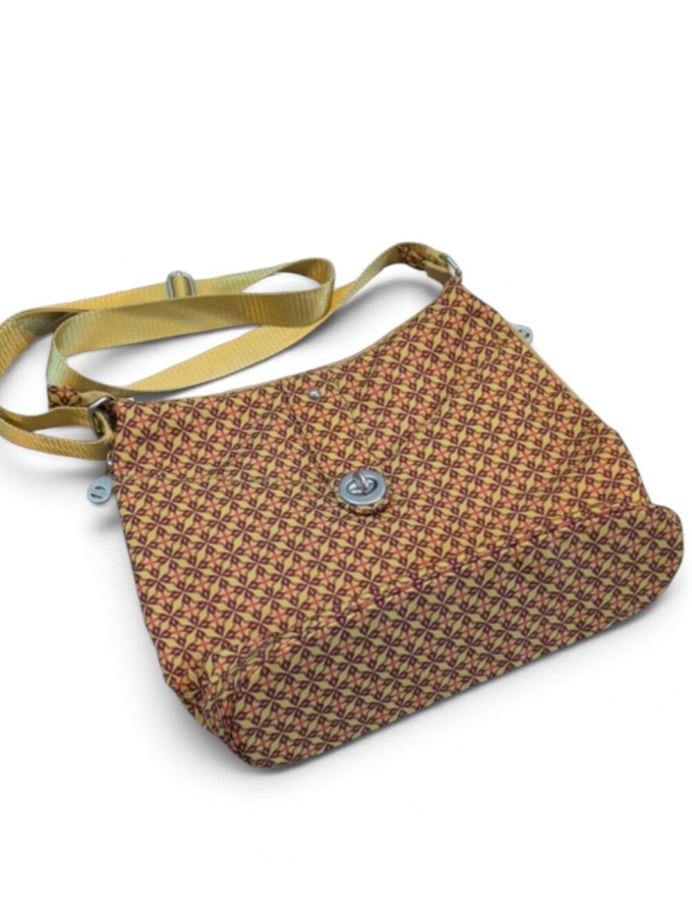 Baggallini, Geometric Pattern Fall Colors Crossbody Bag.